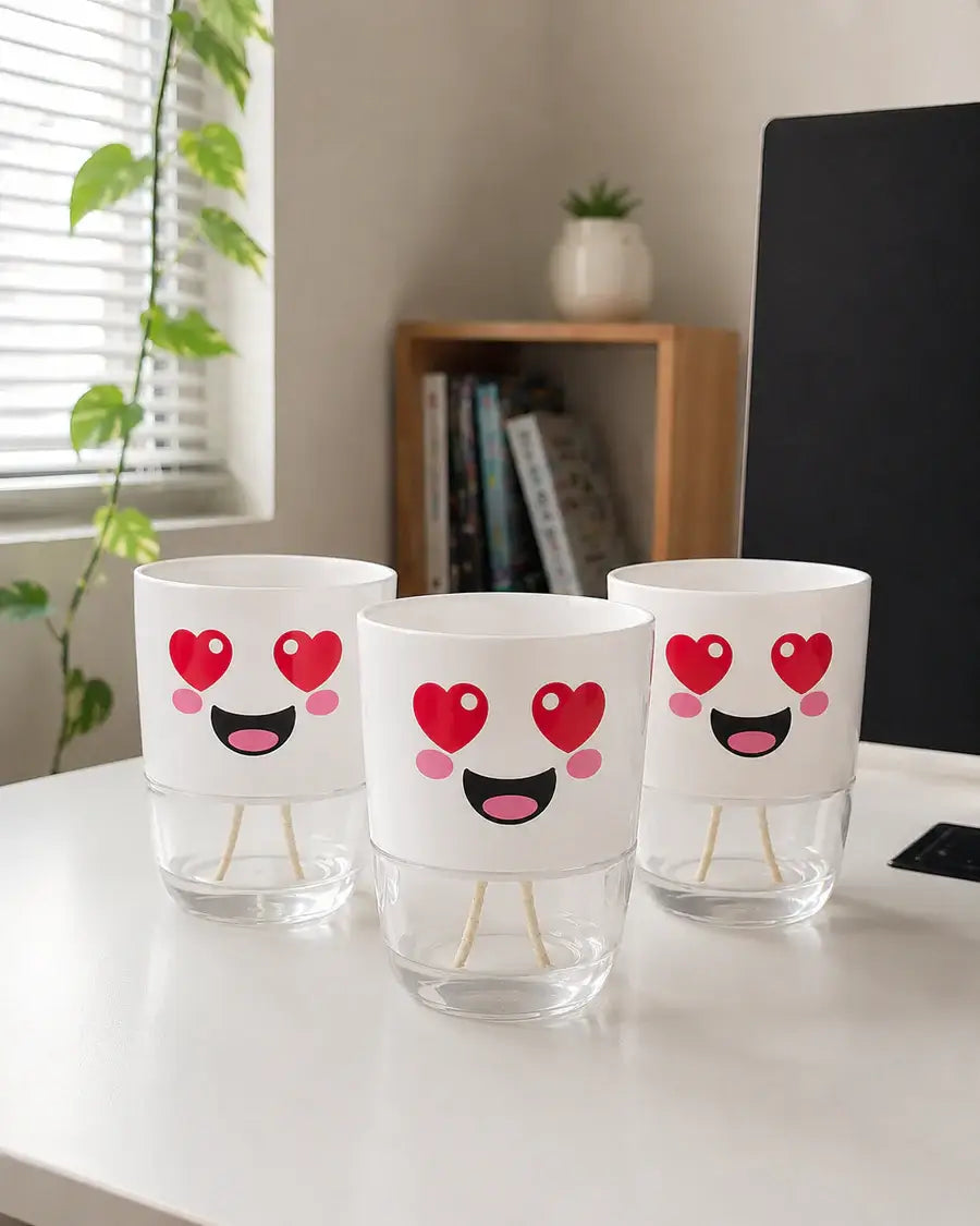 3 Cute Self-Watering Pots for Rs. 1,799